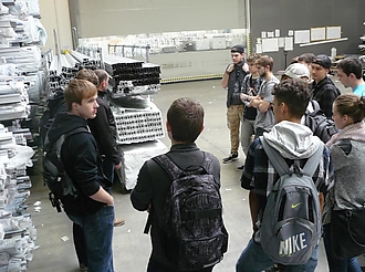 Exkurze ve firmě - SPŠ stavební H.Brod